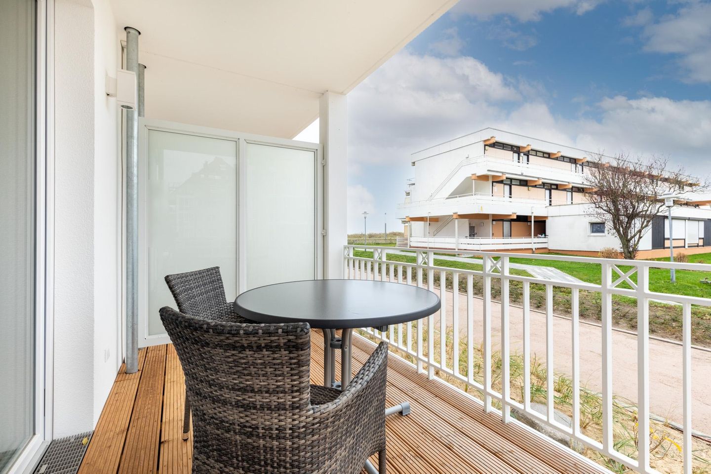 Apartmentanlage Meerblickvilla Apartmentanlage Meerblickvilla 0-01 Großenbrode - Balkon mit Zugang zum Wohn-/Essbereich - gbmv0-01 - Großenbrode
