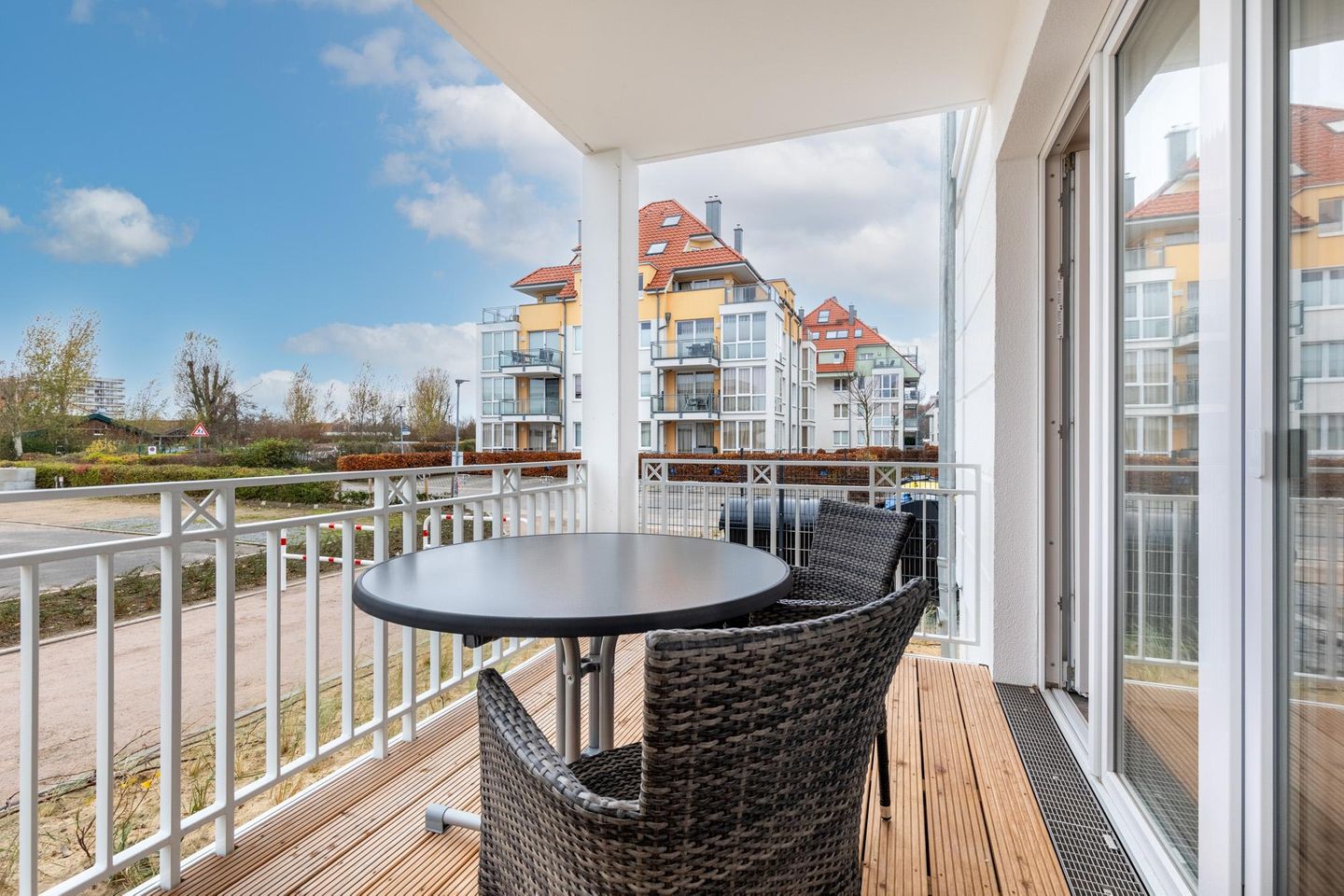 Apartmentanlage Meerblickvilla Apartmentanlage Meerblickvilla 0-01 Großenbrode - Balkon in Süd-West-Lage - gbmv0-01 - Großenbrode