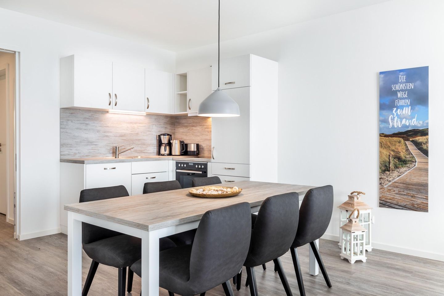 Apartmentanlage Meerblickvilla Apartmentanlage Meerblickvilla 1-10 Großenbrode - Wohn-/Essbereich mit offener Küche