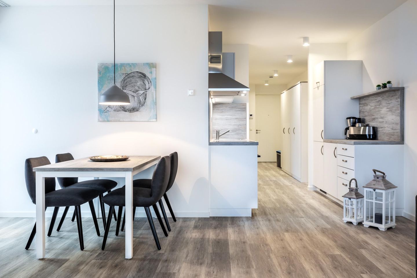 Apartmentanlage Meerblickvilla Apartmentanlage Meerblickvilla 2-18 Großenbrode - Wohn-/Essbereich mit offener Küche