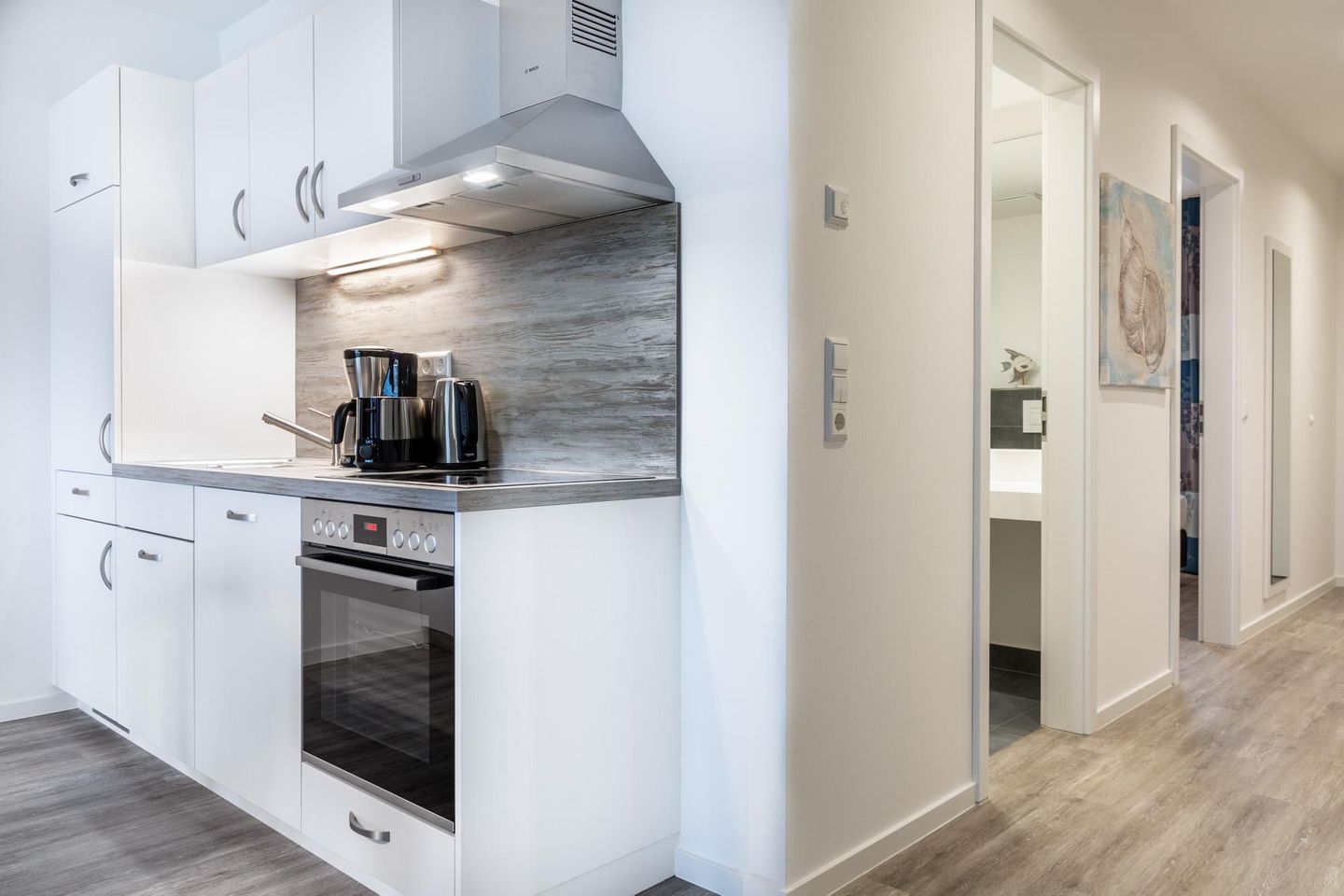 Apartmentanlage Meerblickvilla Apartmentanlage Meerblickvilla 2-20 Großenbrode - Wohn-/Essbereich mit offener Küche