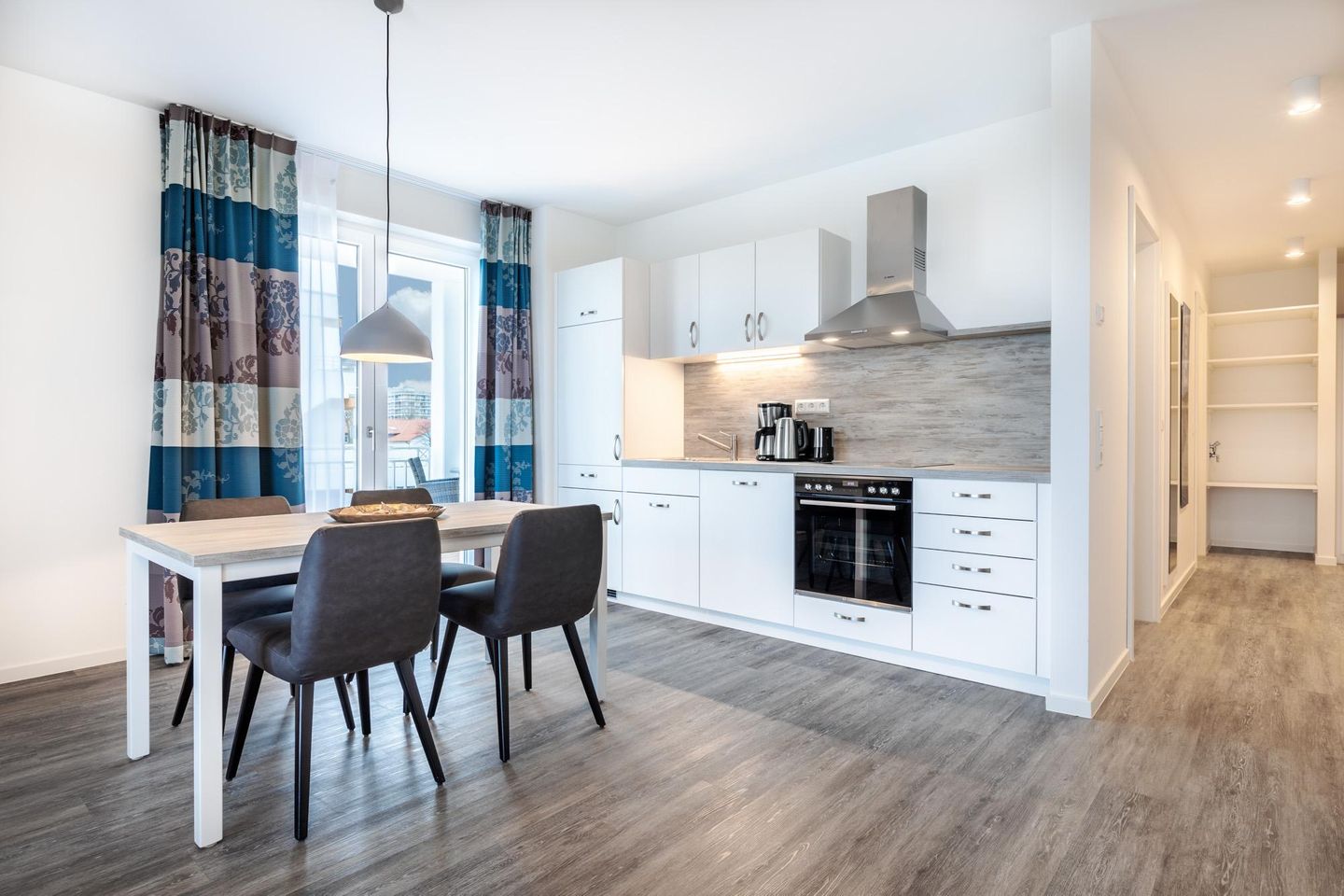 Apartmentanlage Meerblickvilla Apartmentanlage Meerblickvilla 1-08 Großenbrode - Wohn-/Essbereich mit offener Küche