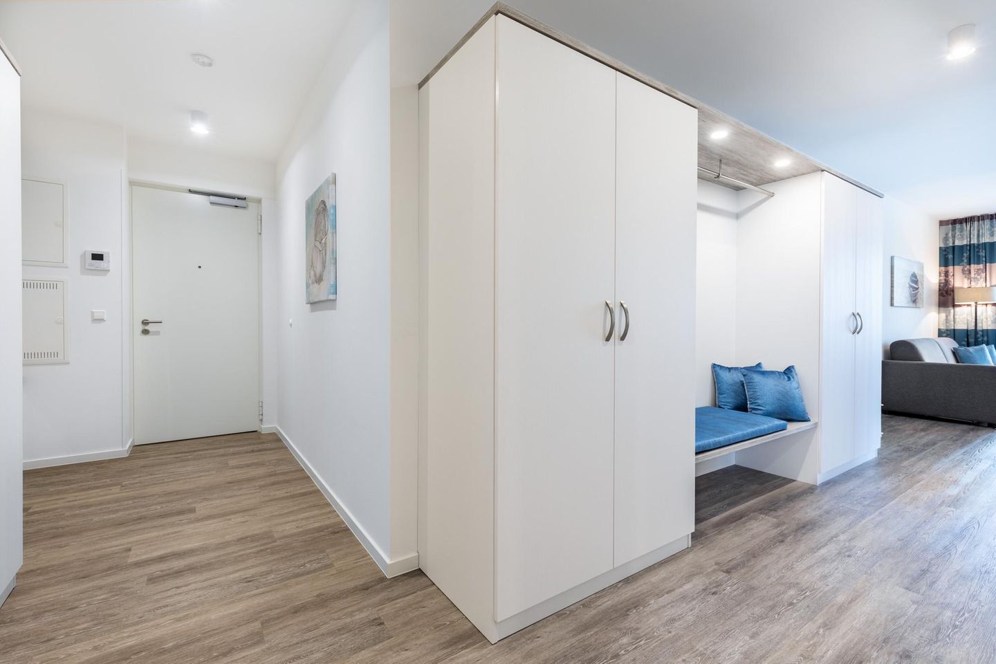 Apartmentanlage Meerblickvilla Apartmentanlage Meerblickvilla 1-08 Großenbrode - Entree mit Zugang zum Wohn-/Essbereich