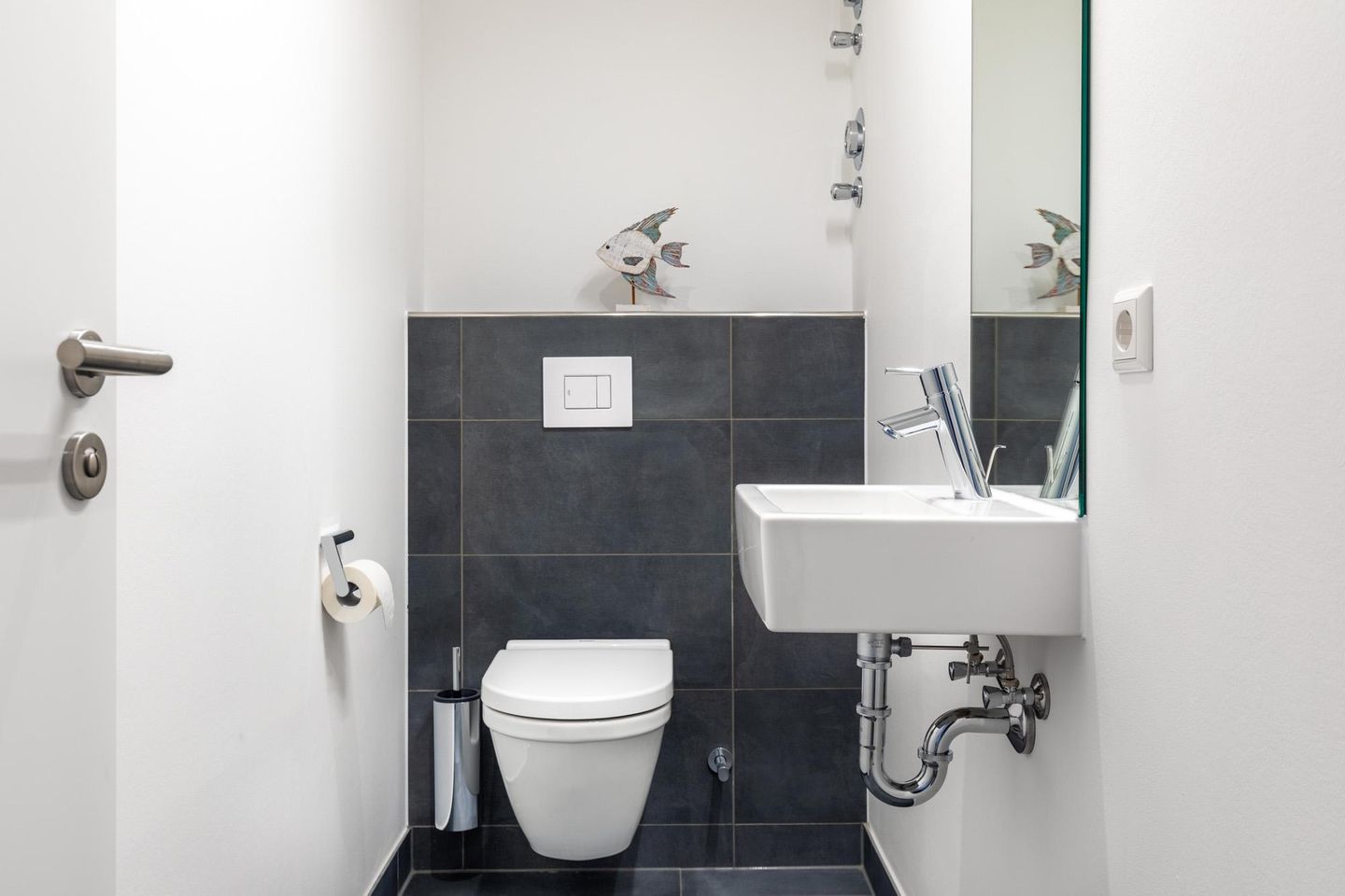 Apartmentanlage Meerblickvilla Apartmentanlage Meerblickvilla 2-23 Großenbrode - WC mit Waschbecken