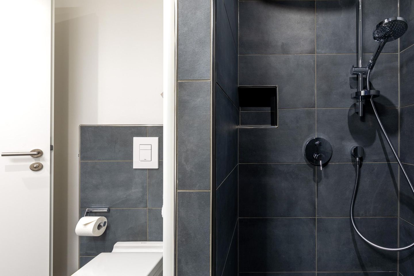 Apartmentanlage Meerblickvilla Apartmentanlage Meerblickvilla 3-34 Großenbrode - Badezimmer mit Regendusche