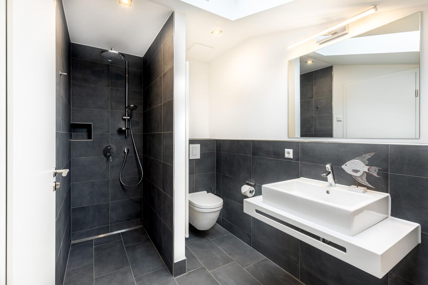 Apartmentanlage Meerblickvilla Apartmentanlage Meerblickvilla 3-34 Großenbrode - Badezimmer mit Regendusche