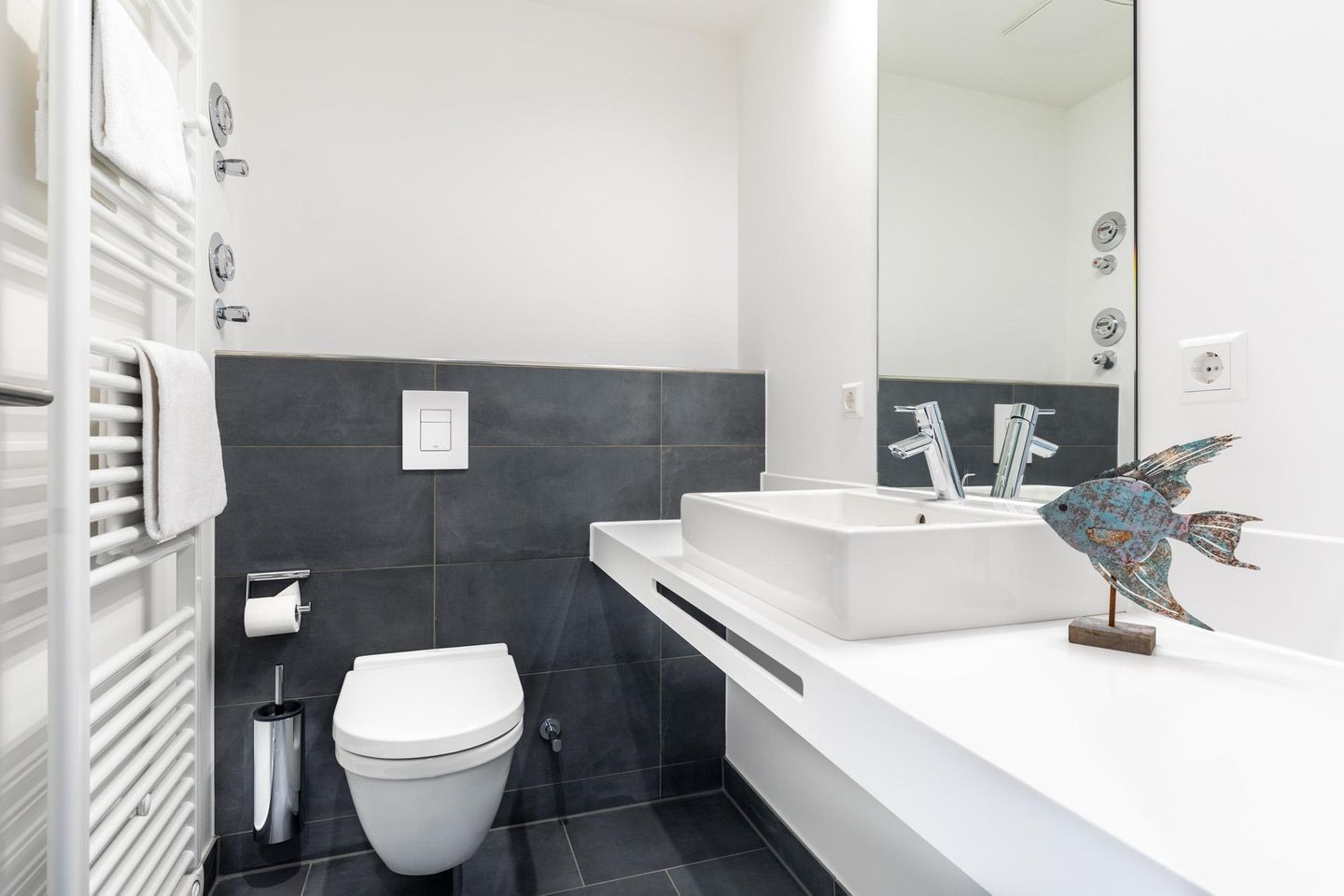 Apartmentanlage Meerblickvilla Apartmentanlage Meerblickvilla 1-11 Großenbrode - Badezimmer mit WC