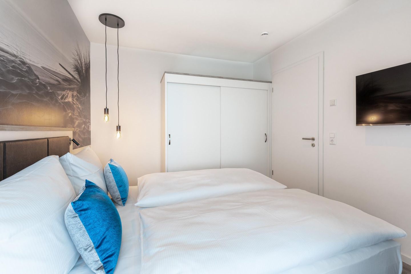 Apartmentanlage Meerblickvilla Apartmentanlage Meerblickvilla 1-12 Großenbrode - Schlafzimmer mit Kleiderschrank