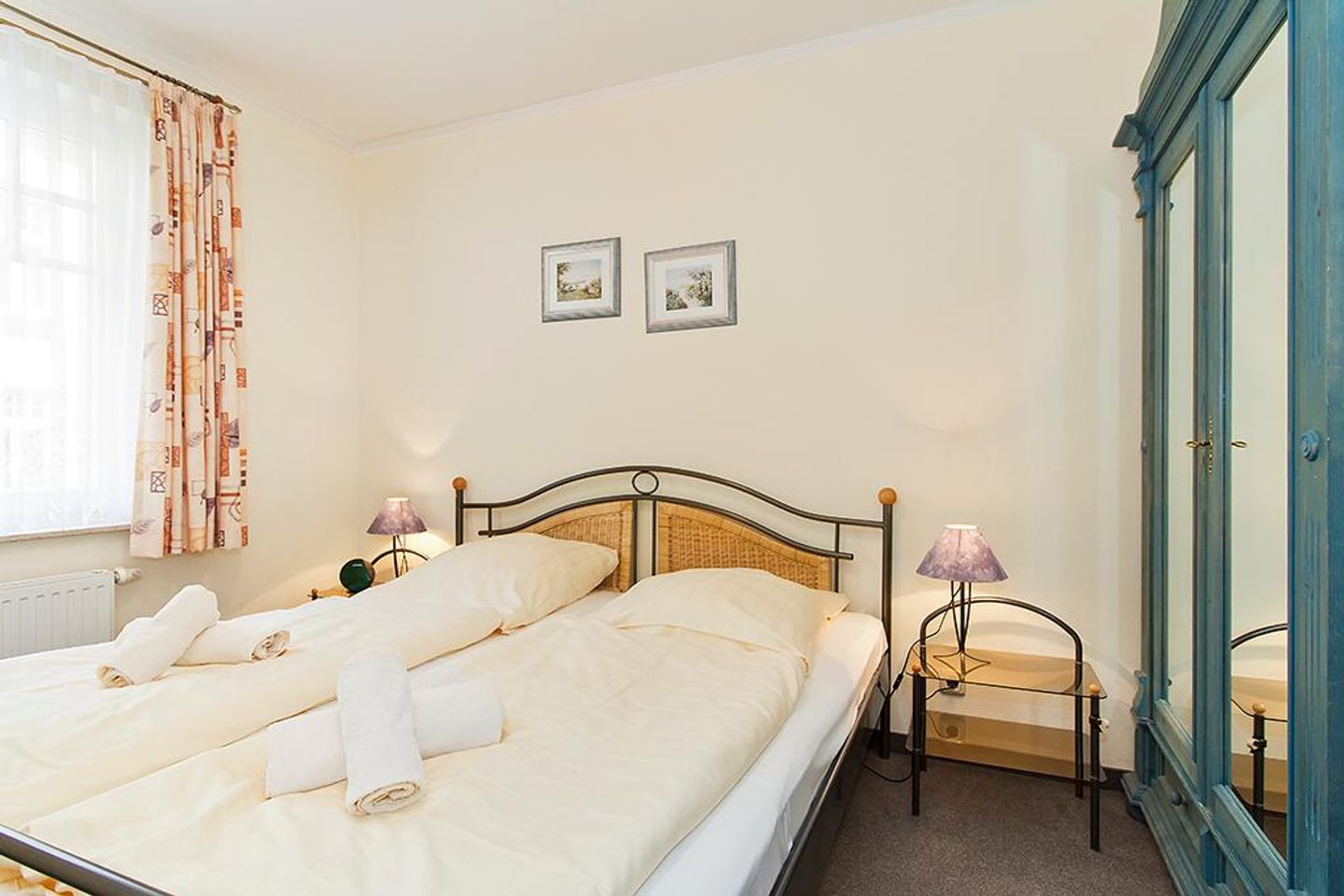 Ostseewelle Ostseewelle 009 Kühlungsborn - Schlafzimmer mit Doppelbett