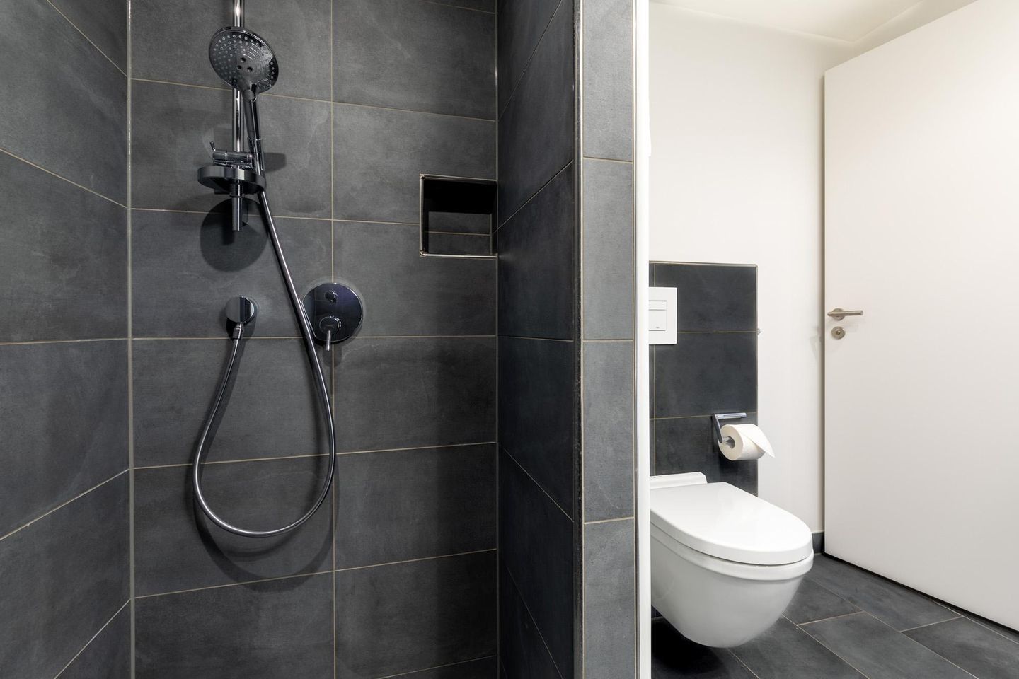 Apartmentanlage Meerblickvilla Apartmentanlage Meerblickvilla 2-30 Großenbrode - Badezimmer mit Regendusche