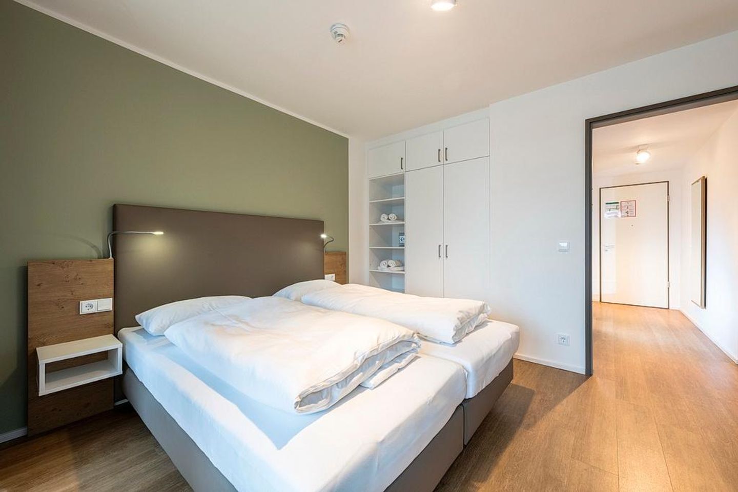 Apartmentvilla Anna See Apartmentvilla Anna See 2-07 Langeoog - Schlafzimmer mit Doppelbett