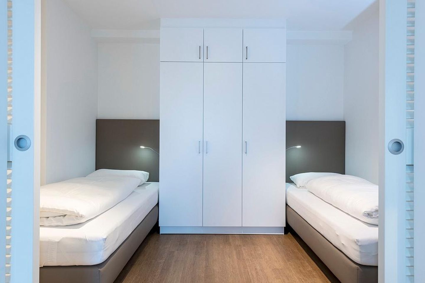 Apartmentvilla Anna See Apartmentvilla Anna See 2-07 Langeoog - 2. Schlafzimmer mit zwei Einzelbetten