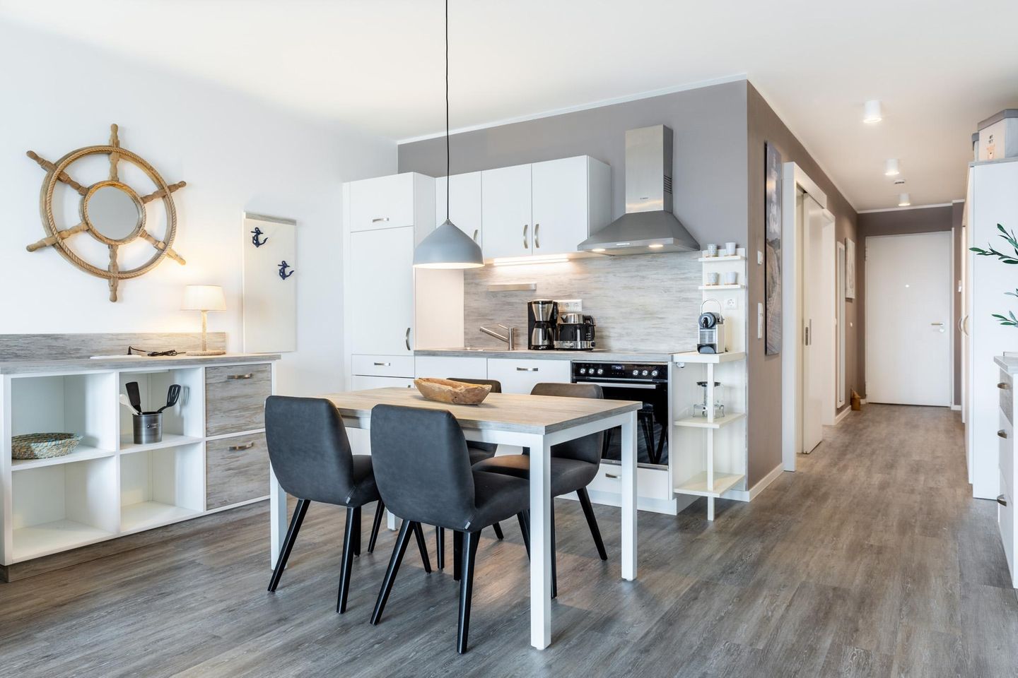 Apartmentanlage Meerblickvilla Apartmentanlage Meerblickvilla 1-07 Großenbrode - Wohn-/Essbereich mit Esstisch