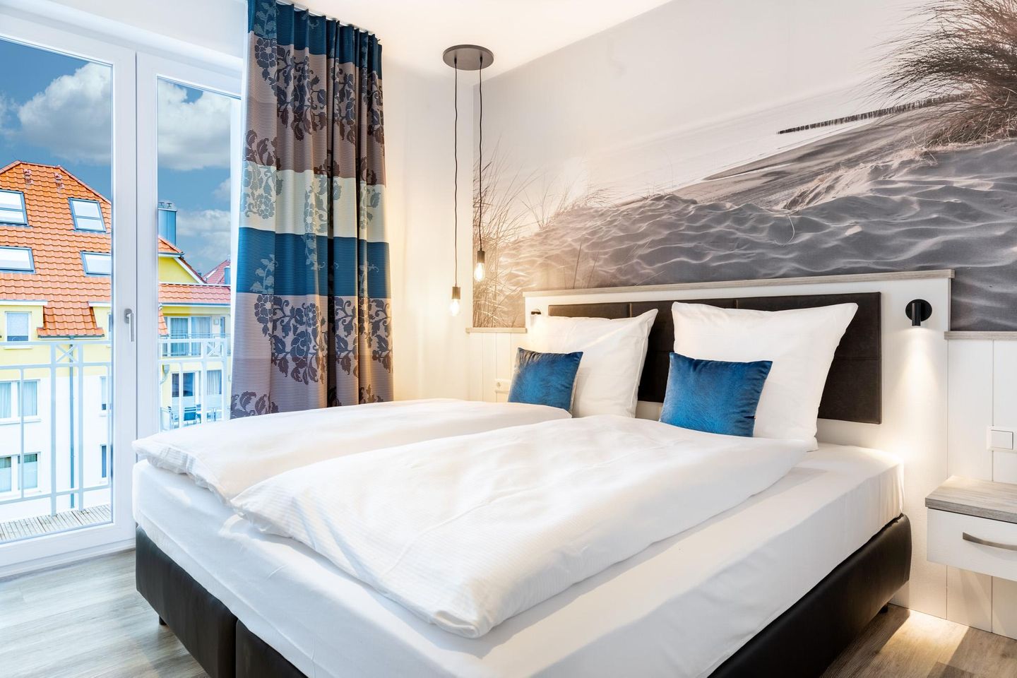 Apartmentanlage Meerblickvilla Apartmentanlage Meerblickvilla 3-32 Großenbrode - Schlafzimmer mit Austritt