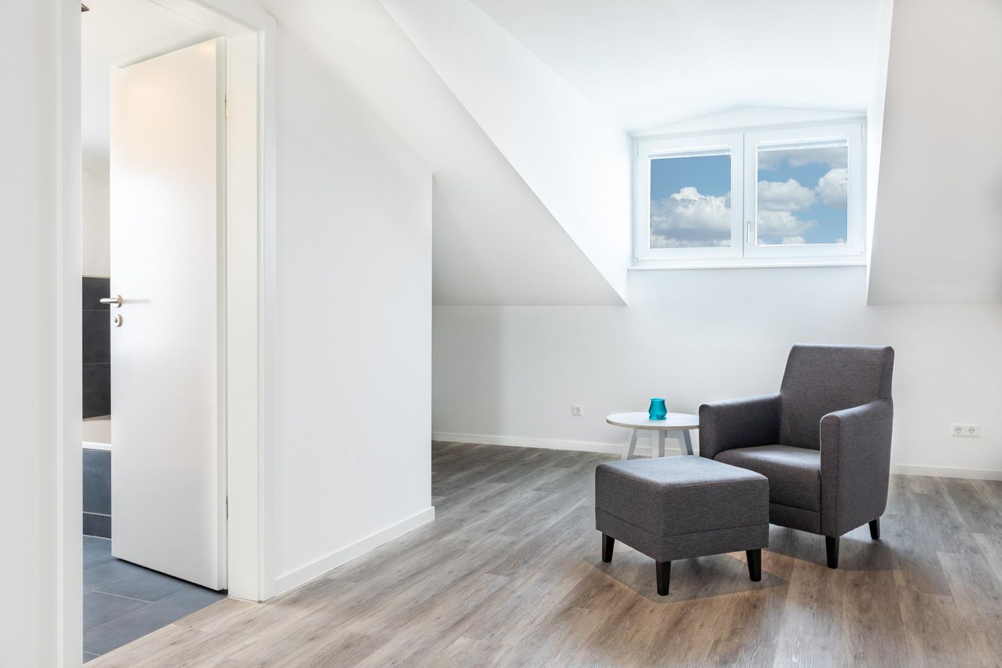 Apartmentanlage Meerblickvilla Apartmentanlage Meerblickvilla 3-45 Großenbrode - Galerie mit Sessel