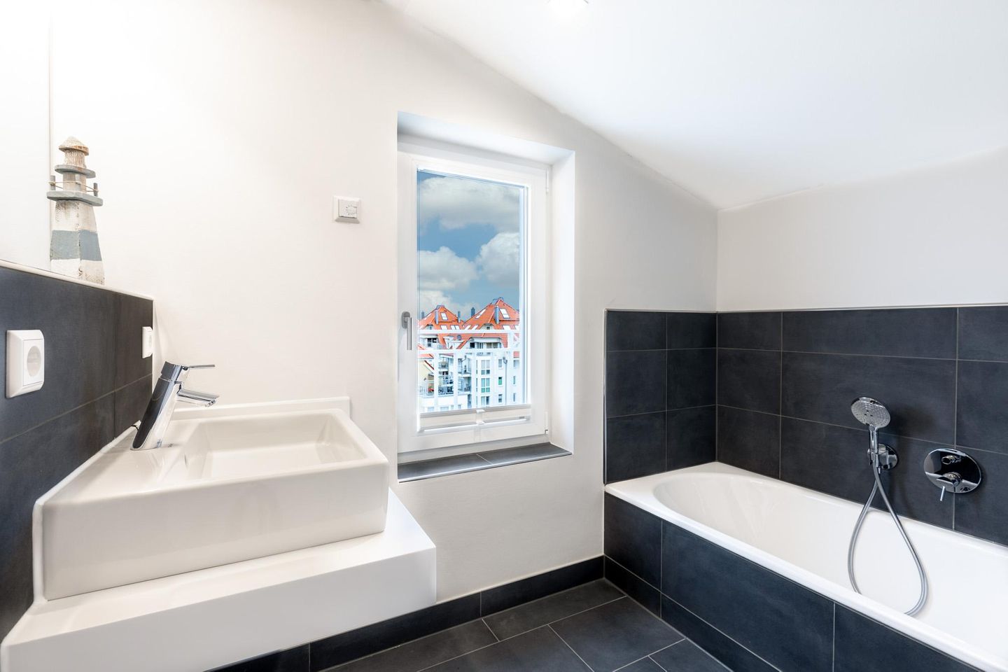 Apartmentanlage Meerblickvilla Apartmentanlage Meerblickvilla 3-45 Großenbrode - Badezimmer mit Badewanne