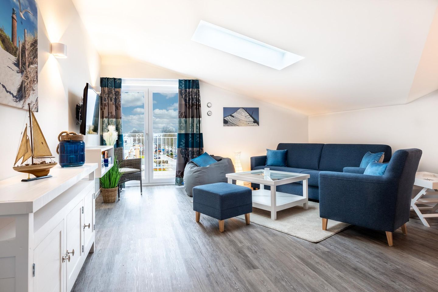 Apartmentanlage Meerblickvilla Apartmentanlage Meerblickvilla 3-34 Großenbrode - Galerie mit Sitzgelegenheit