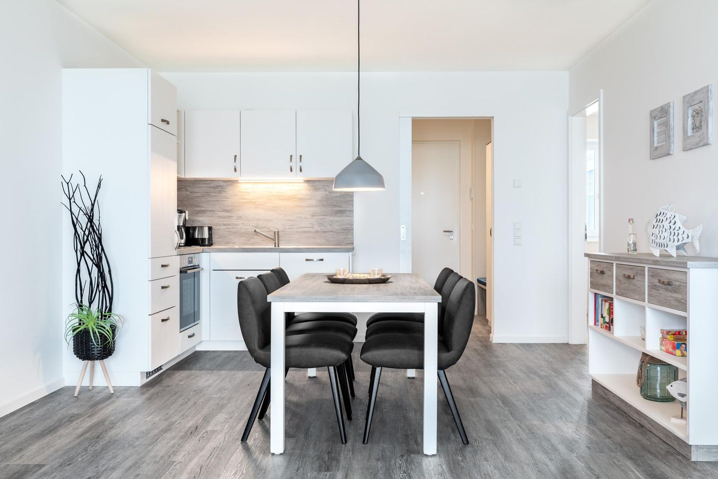 Apartmentanlage Meerblickvilla Apartmentanlage Meerblickvilla 2-25 Großenbrode - Wohn-/Essbereich mit Esstisch