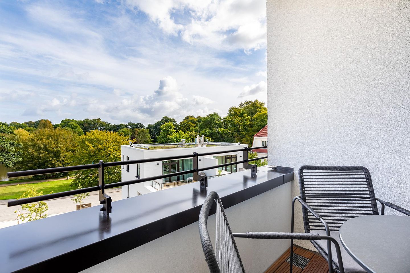 Godewindpark Travemünde Godewindpark Travemünde 3-16 Travemünde - Überdachte Loggia in Nord-Ost-Lage