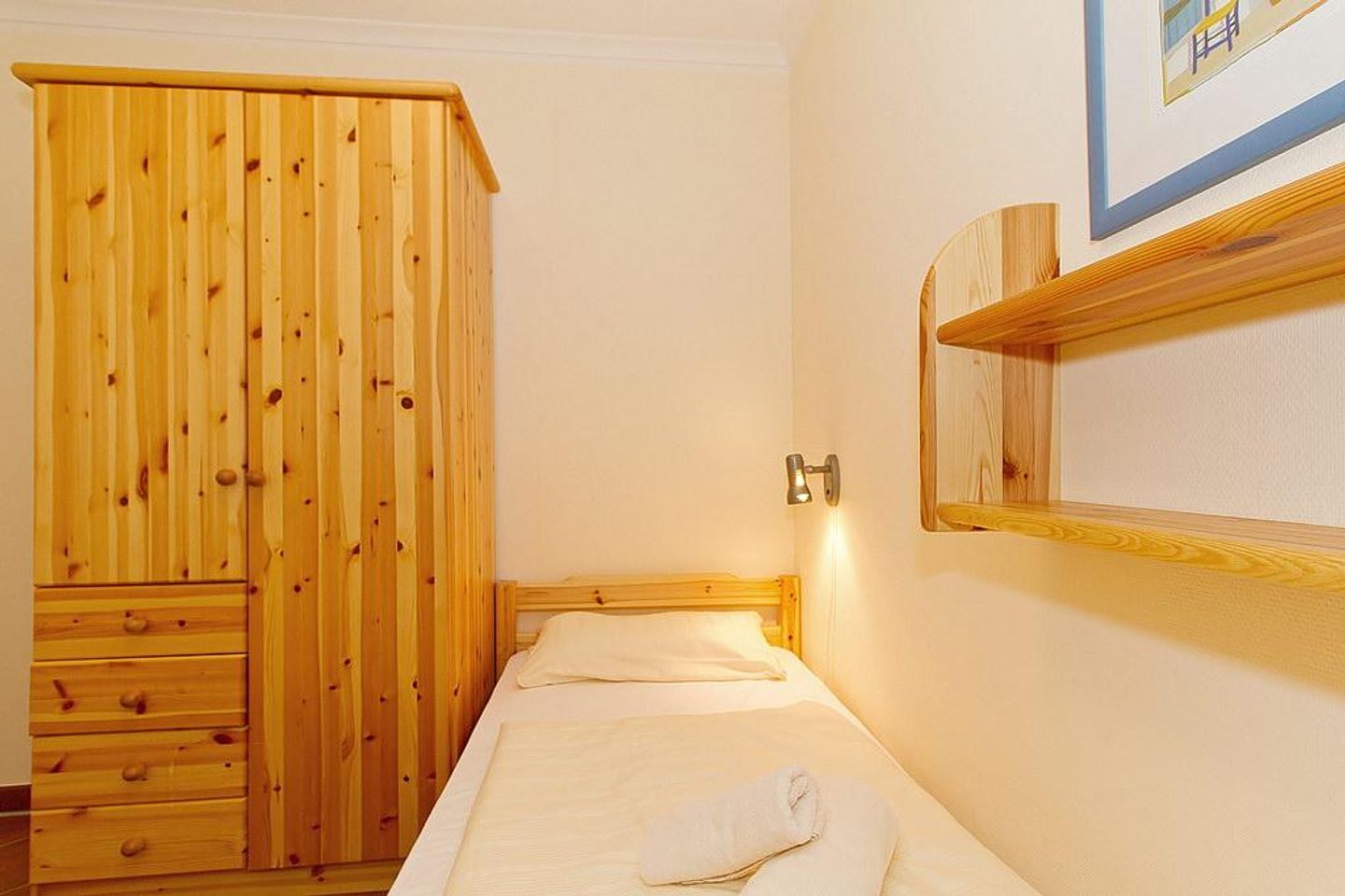 Apartmenthaus Atlantik Apartmenthaus Atlantik 314 Kühlungsborn - Schlafzimmer mit zwei Einzelbetten