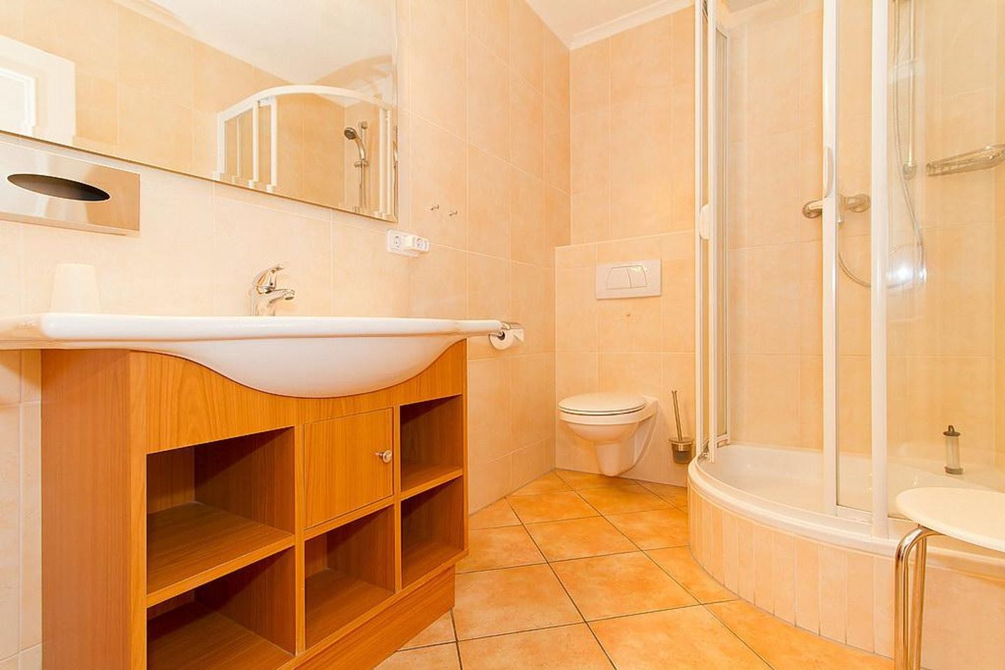 Apartmenthaus Atlantik Apartmenthaus Atlantik 314 Kühlungsborn - Badezimmer mit Dusche