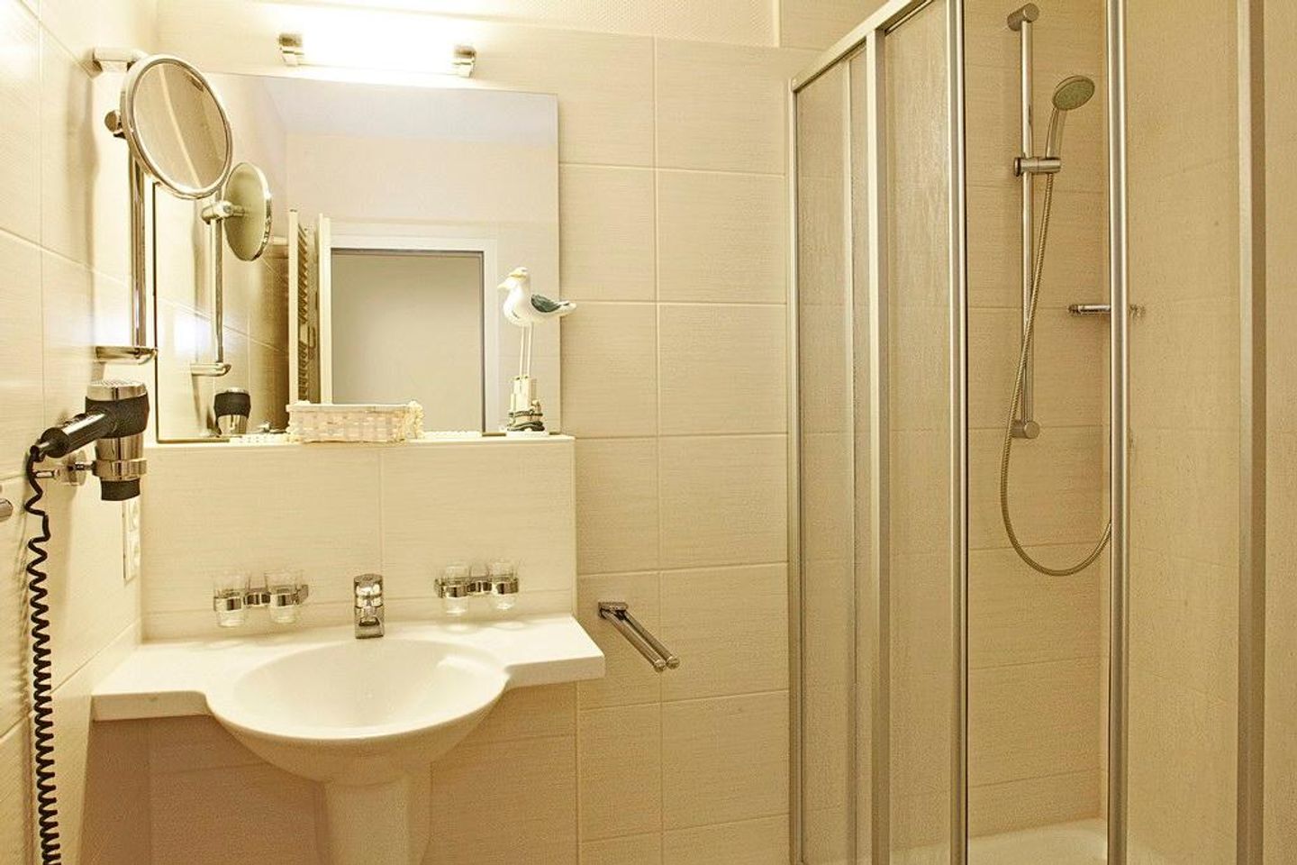 Seehof Seehof 25 Usedom - Badezimmer mit Dusche