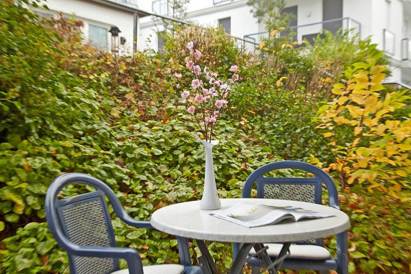 Seehof Seehof 204 Usedom - Terrasse mit Gartenmöbeln