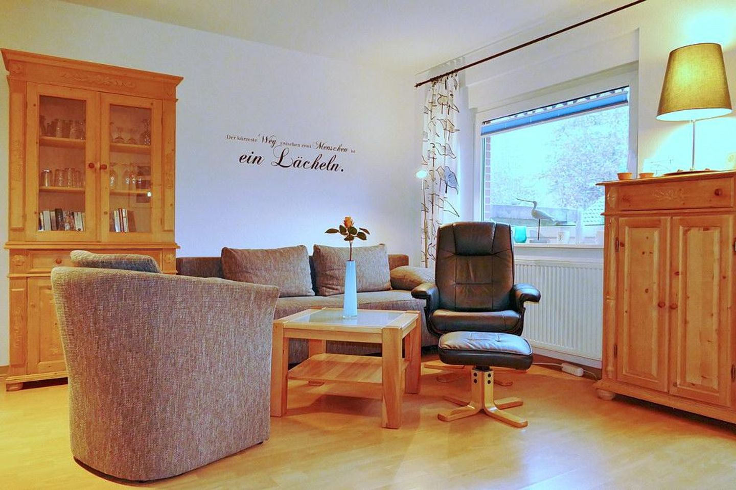 Urlauberdorf Urlauberdorf 32b Boltenhagen - Wohnbereich mit Couch und Sessel