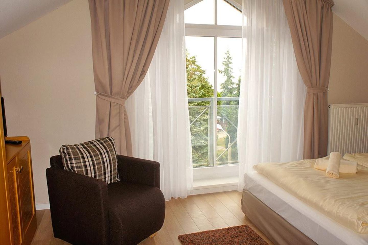 Inselstrand Inselstrand 1320 Usedom - Wohn-Essbereich mit Couch