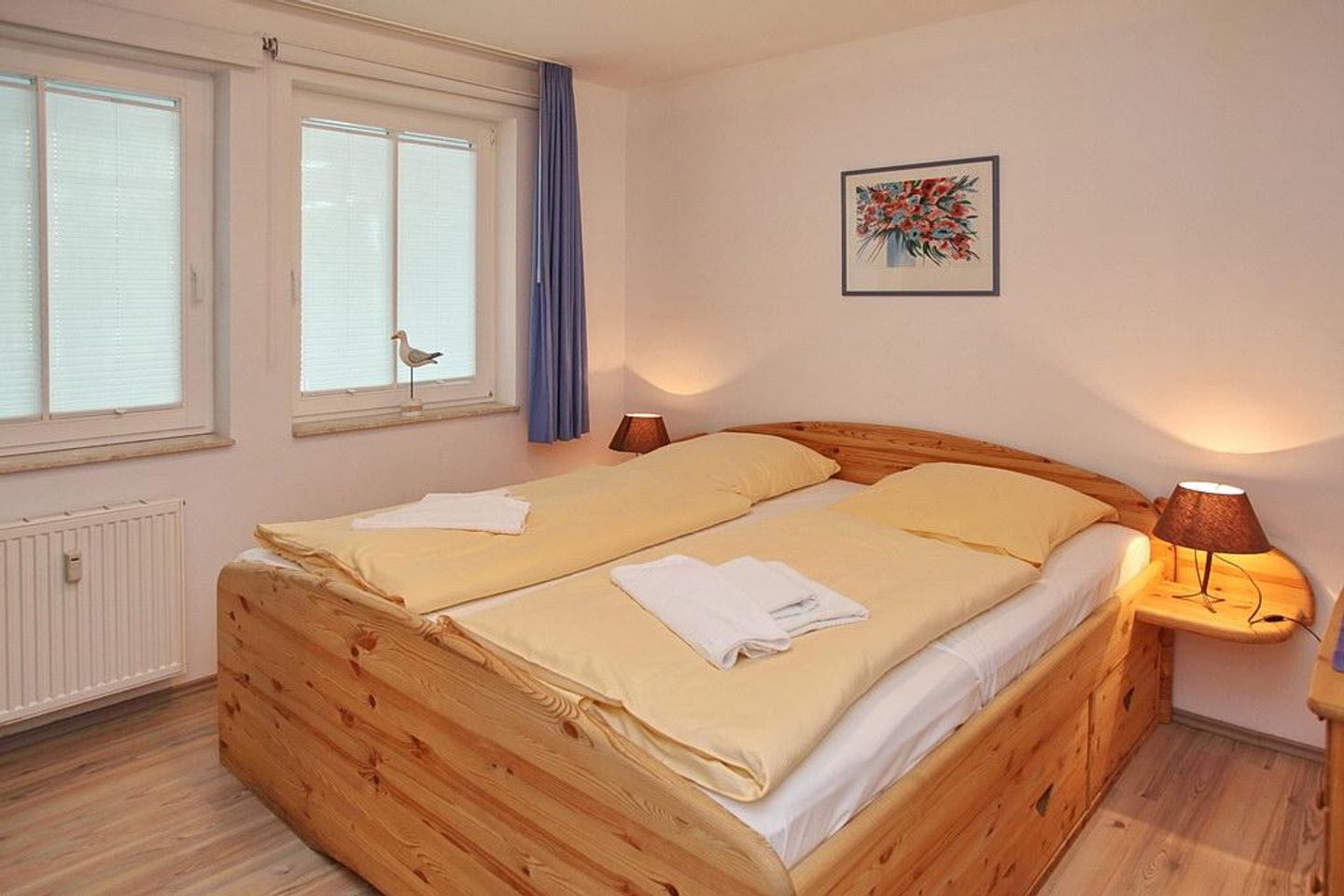 Meeresblick Meeresblick 419 Kühlungsborn - Schlafzimmer mit Doppelbett