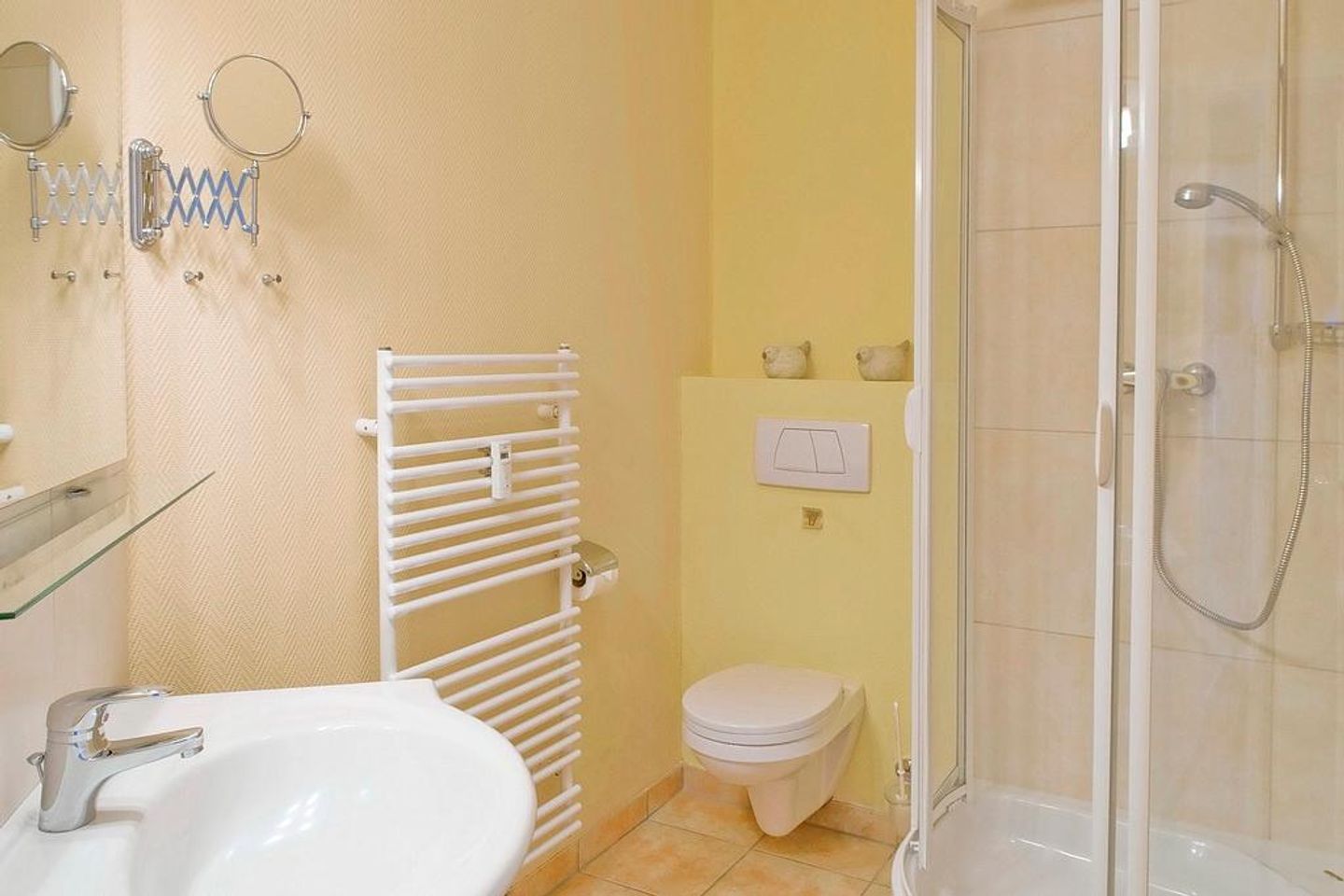 Apartmenthaus Atlantik Apartmenthaus Atlantik 212 Kühlungsborn - Badezimmer mit Dusche