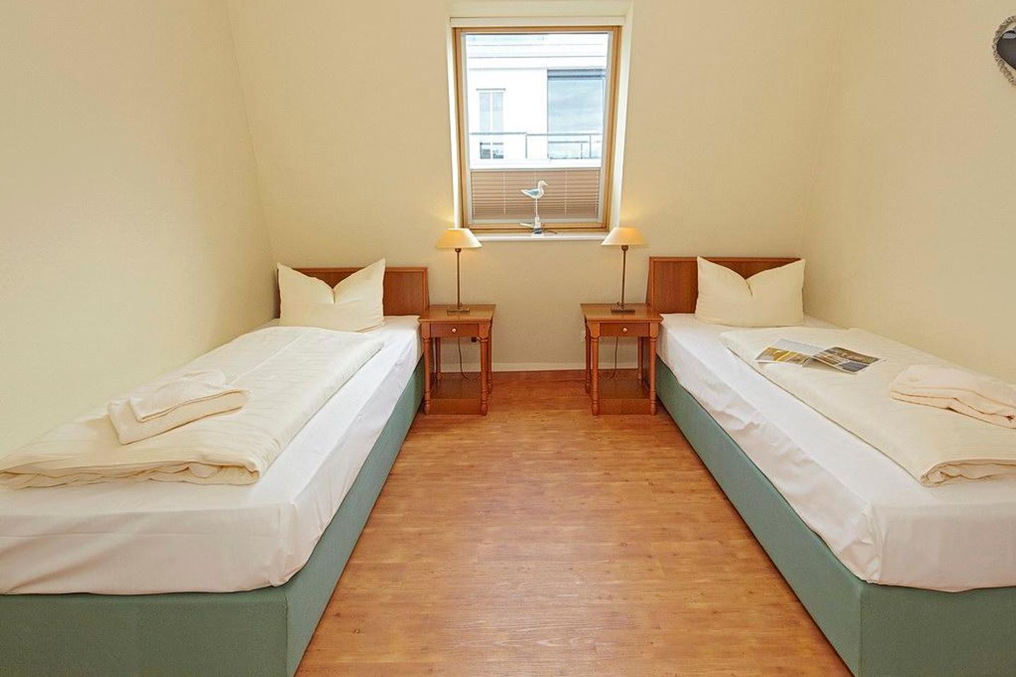 Seehof Seehof 231 Usedom - Schlafzimmer mit zwei Einzelbetten