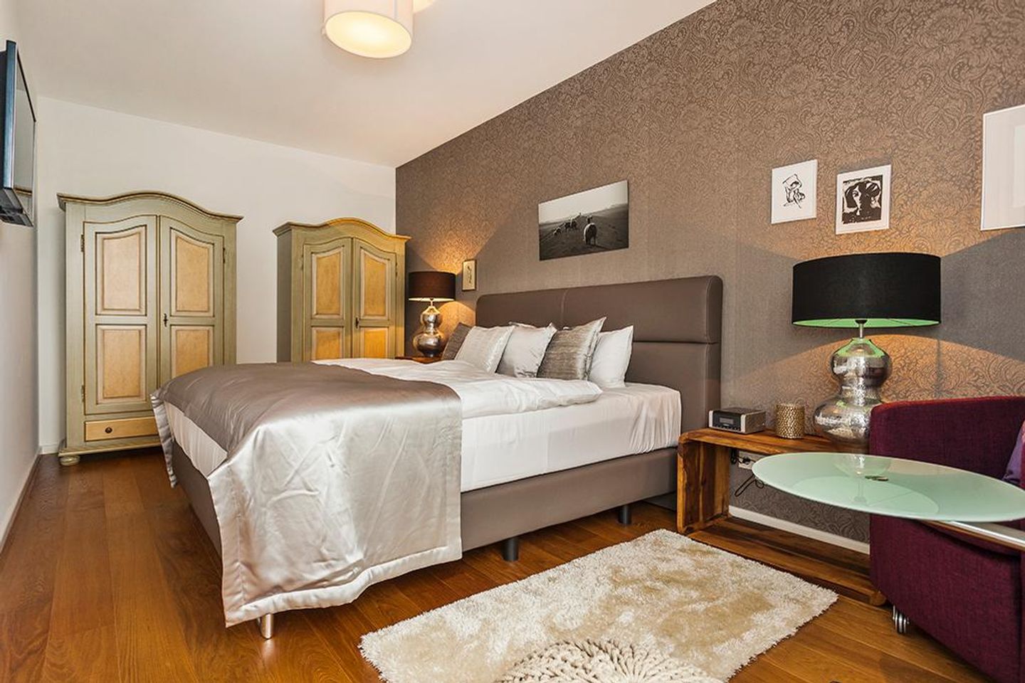 DünenResort Binz DünenResort Binz 128 Rügen - Schlafzimmer mit Doppelbett