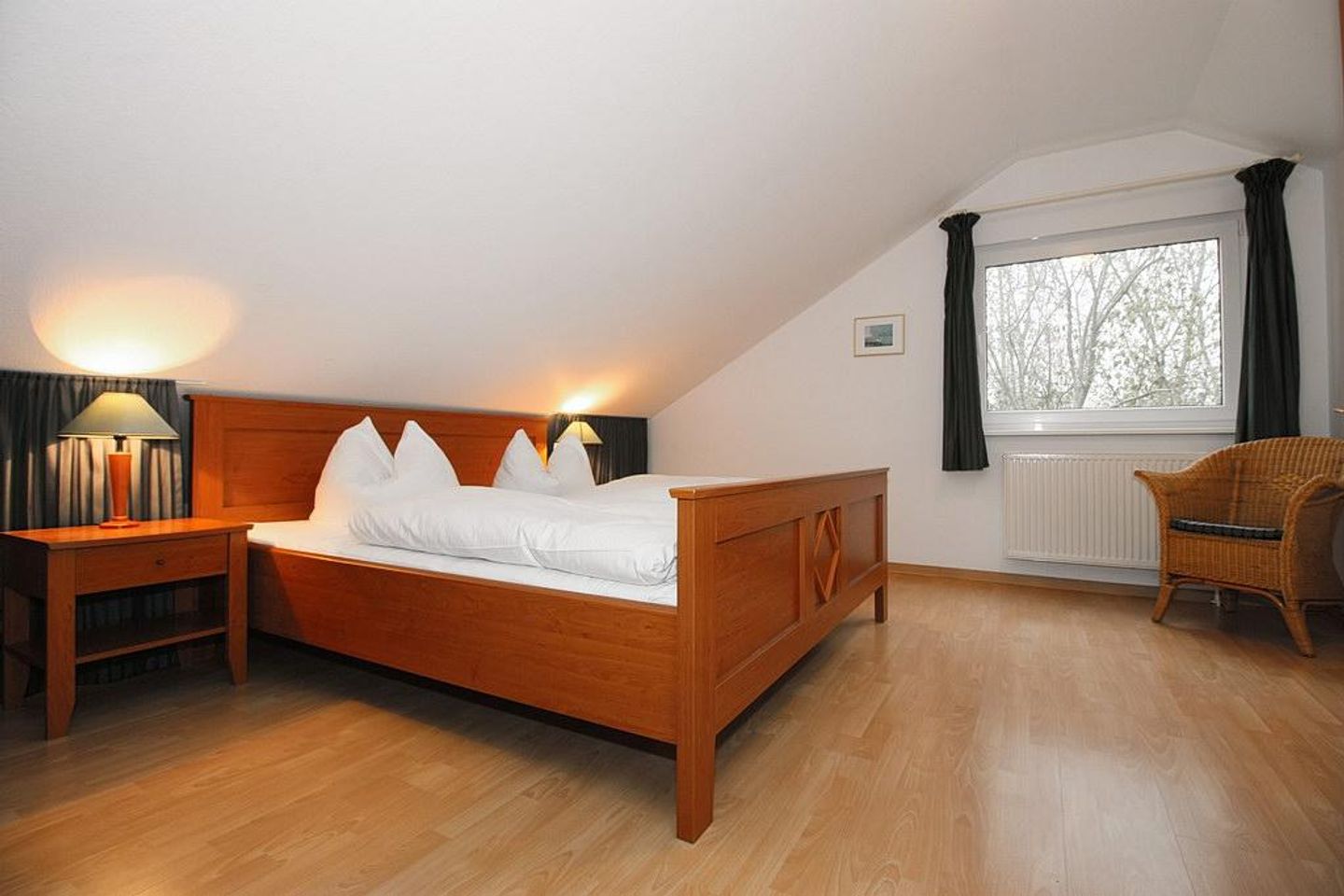 Urlauberdorf Urlauberdorf 55b Boltenhagen - Schlafzimmer mit Doppelbett