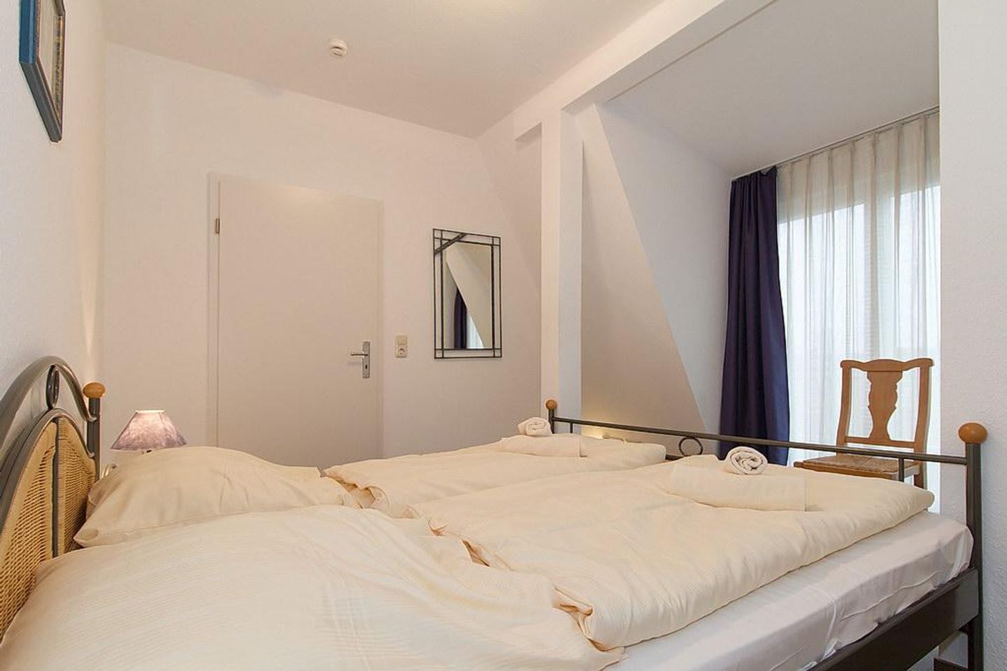 Haus Kühlung Haus Kühlung 15 Kühlungsborn - Schlafzimmer mit Doppelbett