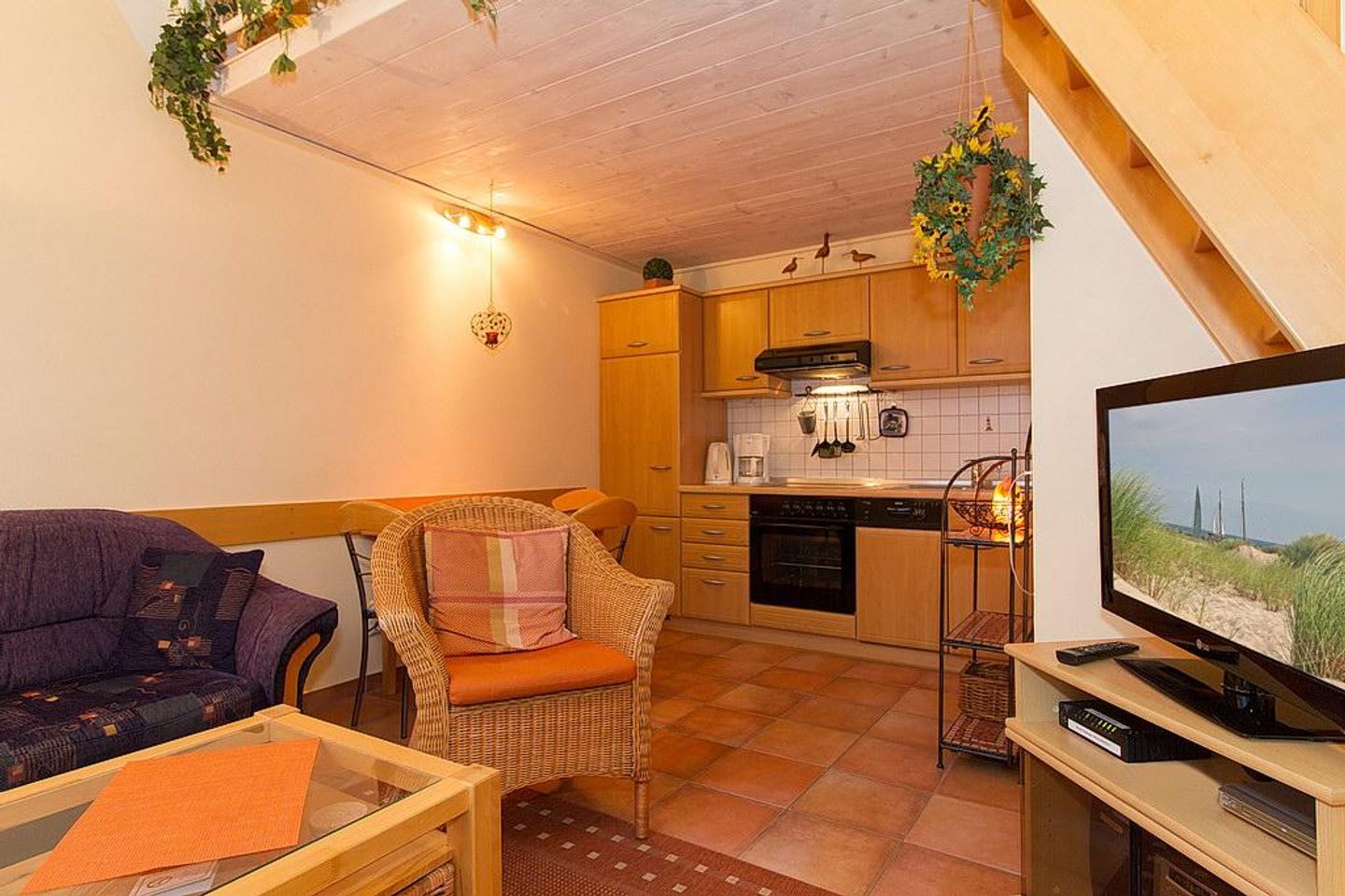 Meeresblick Meeresblick 026 Kühlungsborn - Küchenzeile mit Backofen