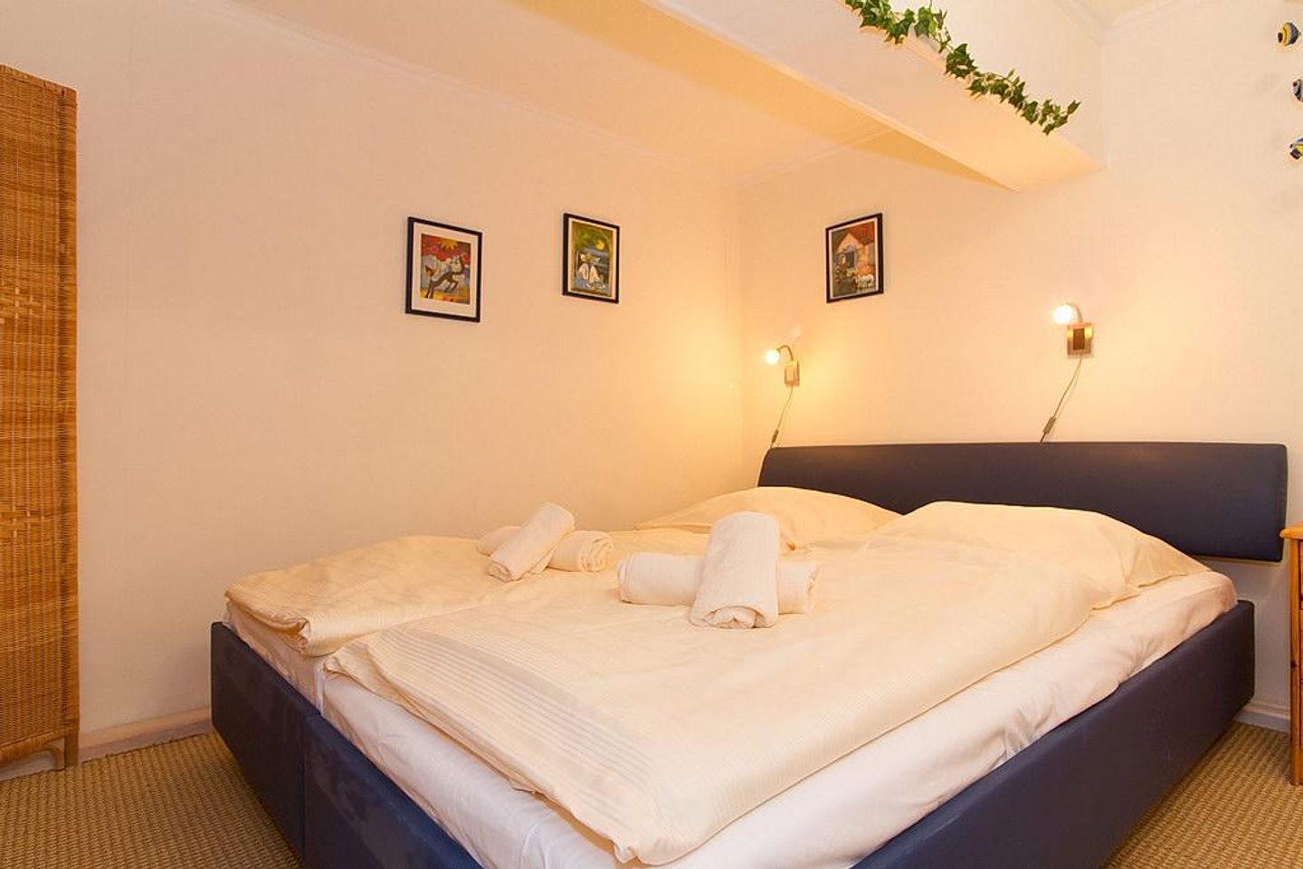 Meeresblick Meeresblick 026 Kühlungsborn - Schlafzimmer mit Doppelbett