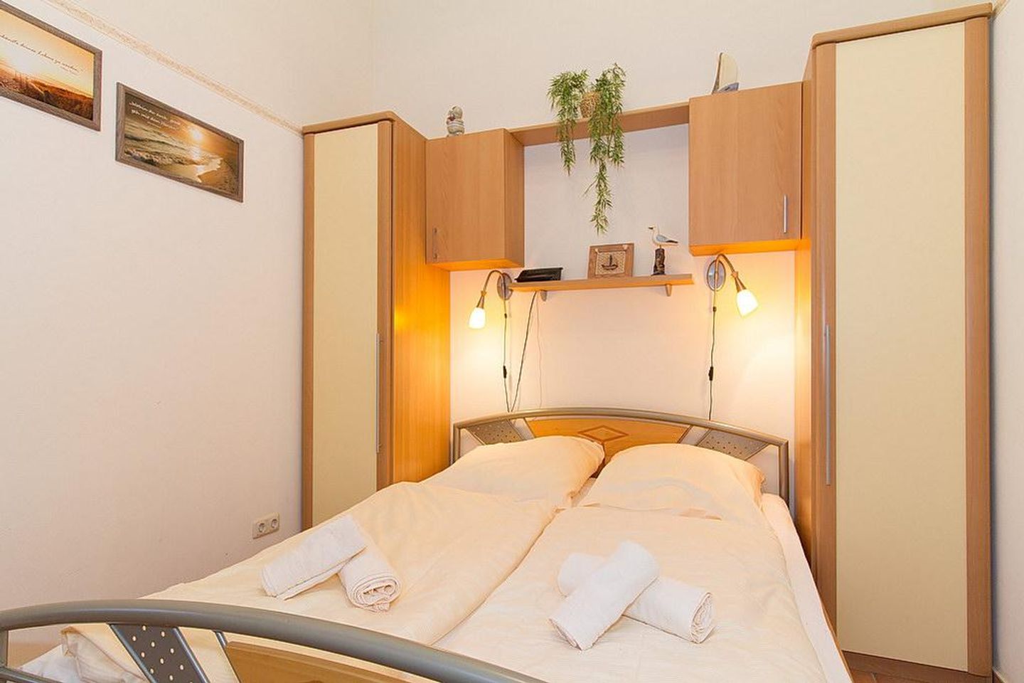 Meeresblick Meeresblick 026 Kühlungsborn - Schlafzimmer mit Doppelbett