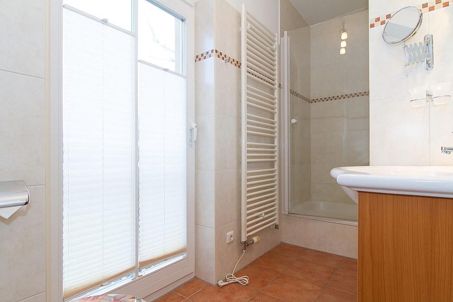 Dünenschloss Dünenschloss 1-33 Kühlungsborn - Badezimmer mit Dusche