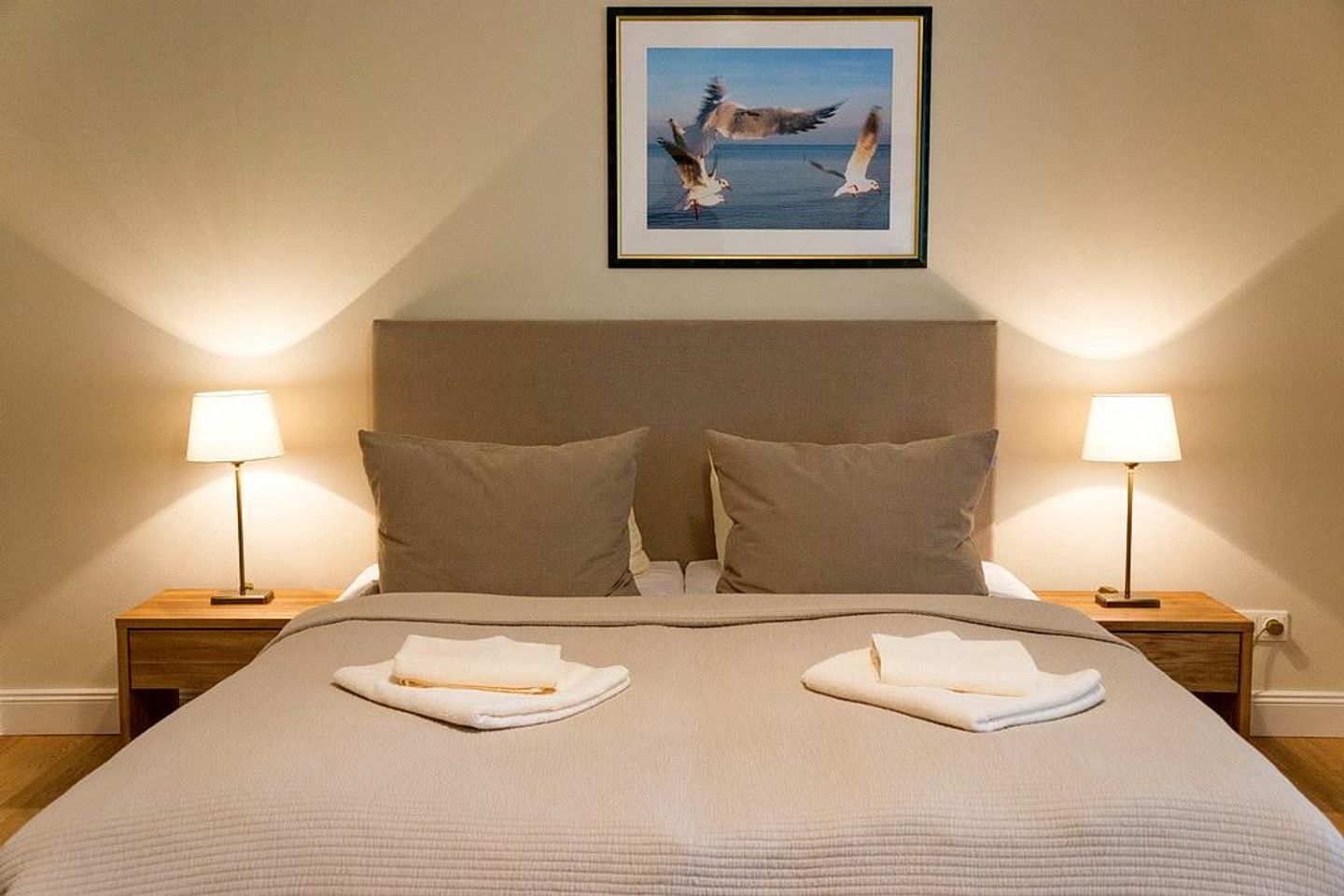 Seehof Seehof 213 Usedom - Schlafzimmer mit Doppelbett