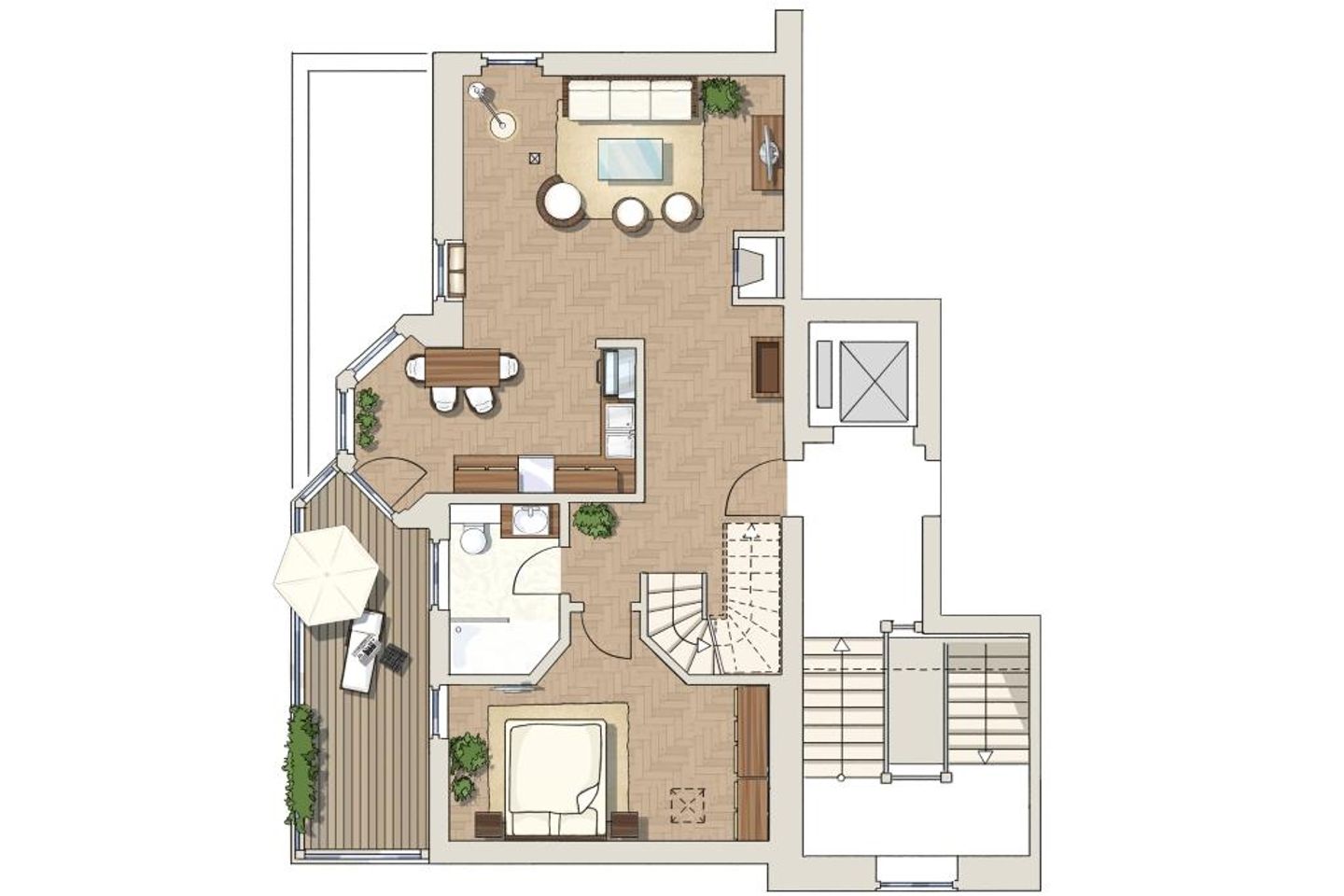 Villa Rheingold Villa Rheingold 5 Kühlungsborn - Grundriss