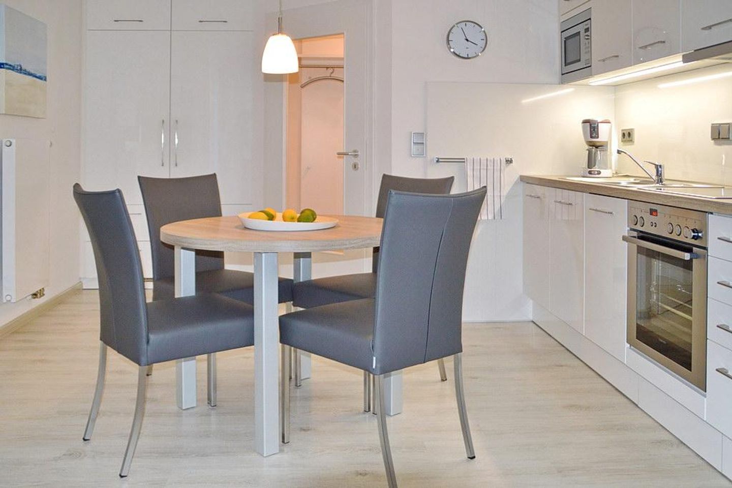 Residenz Seestern Residenz Seestern 2-31 Boltenhagen - Wohnküche mit Esstisch