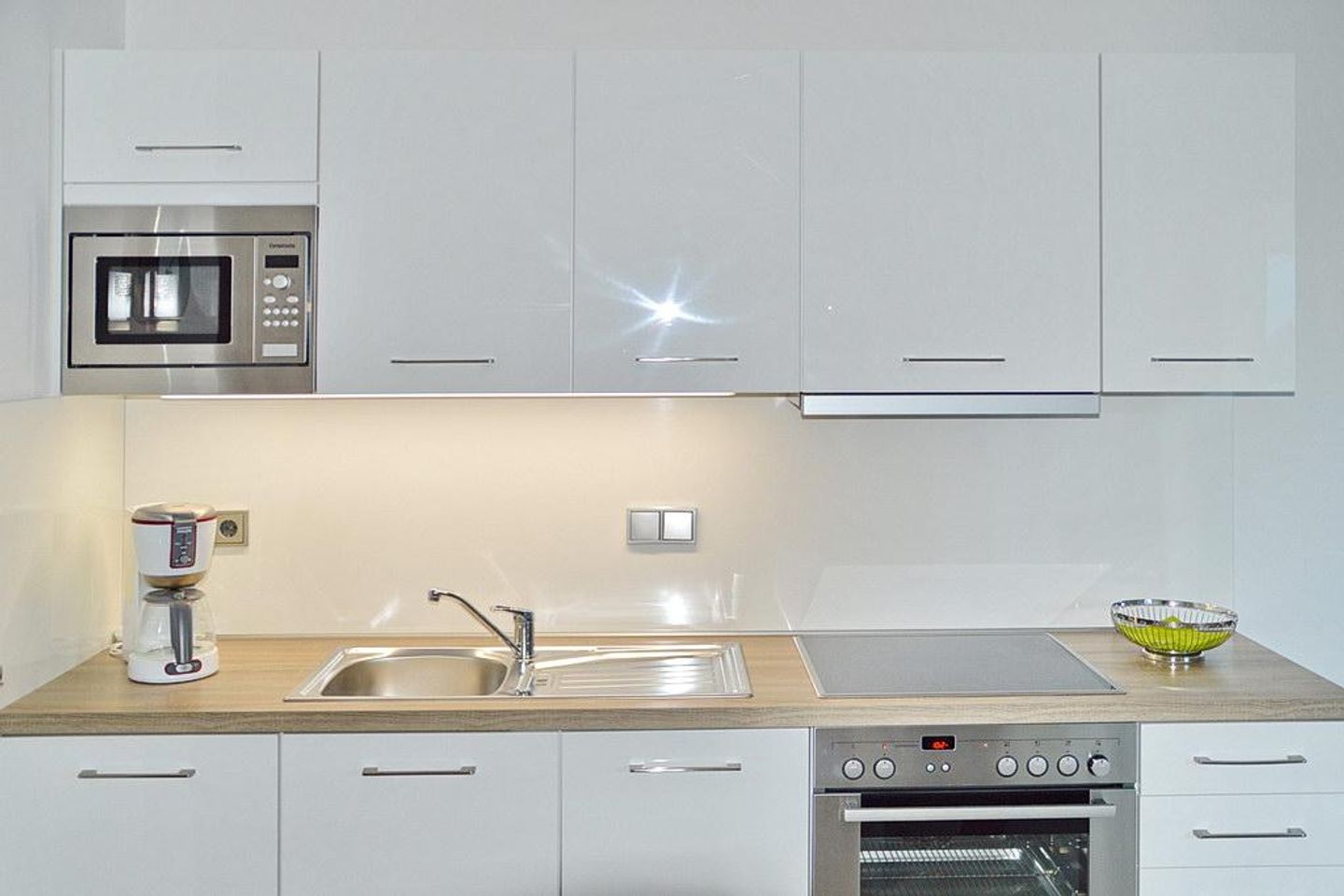 Residenz Seestern Residenz Seestern 2-31 Boltenhagen - Wohnküche mit Küchenzeile