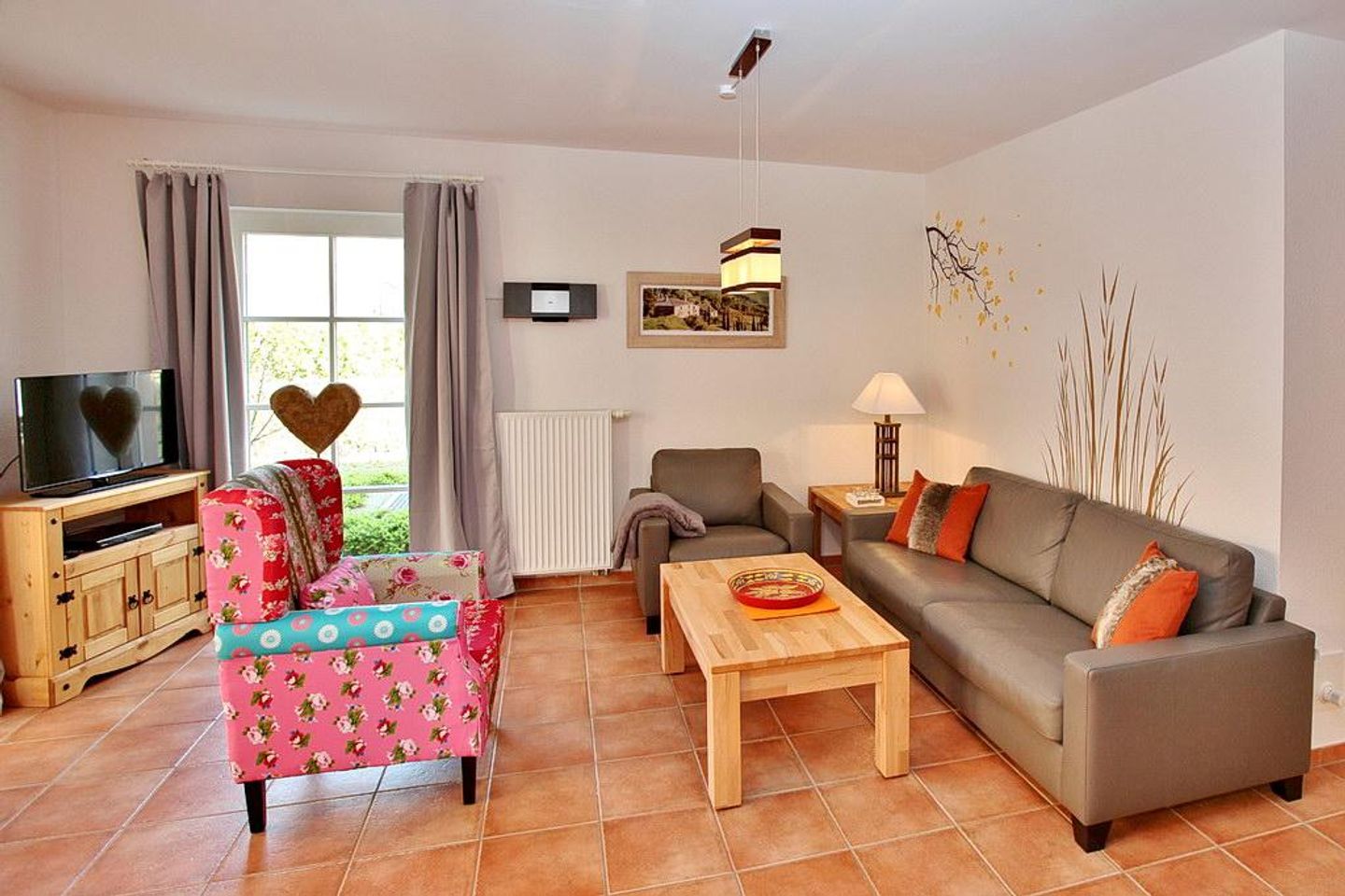 Casa Nova Casa Nova 07 Kühlungsborn - Wohn-Essbereich mit Couch