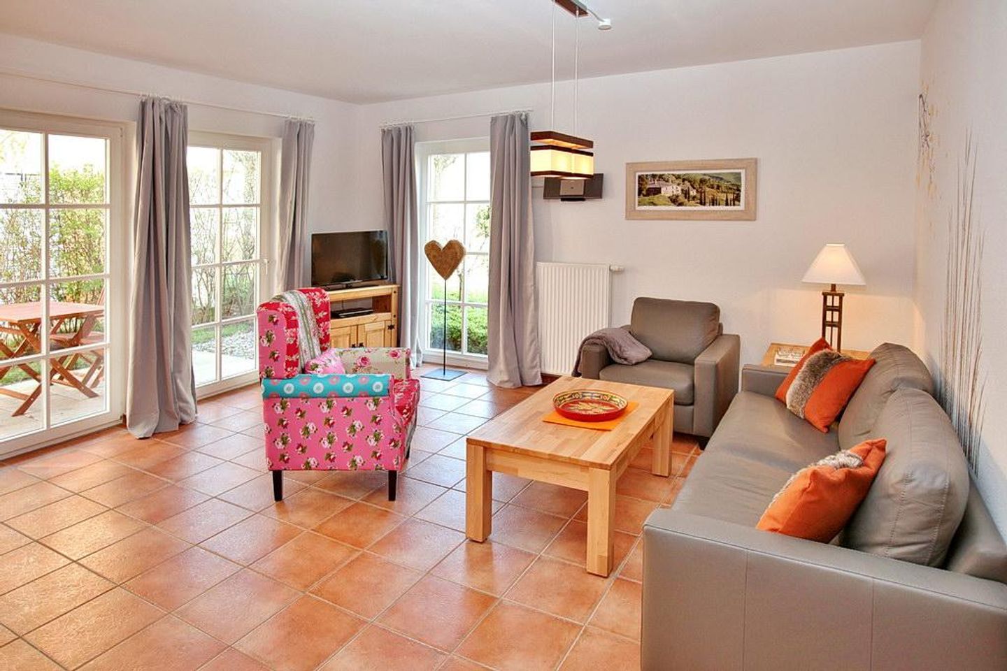 Casa Nova Casa Nova 07 Kühlungsborn - Wohn-Essbereich mit Couch