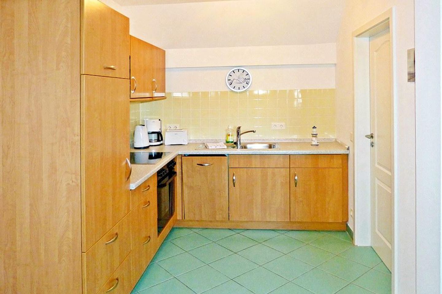 Seehof Seehof 41 Usedom - Küchenzeile mit Backofen