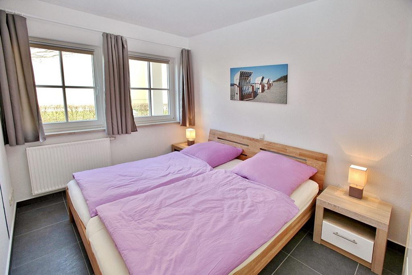 Casa Nova Casa Nova 07 Kühlungsborn - Schlafzimmer mit Doppelbett