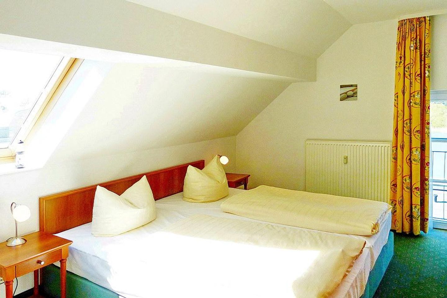 Seehof Seehof 41 Usedom - Schlafzimmer mit Doppelbett