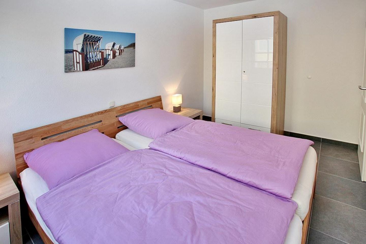 Casa Nova Casa Nova 07 Kühlungsborn - Schlafzimmer mit Doppelbett