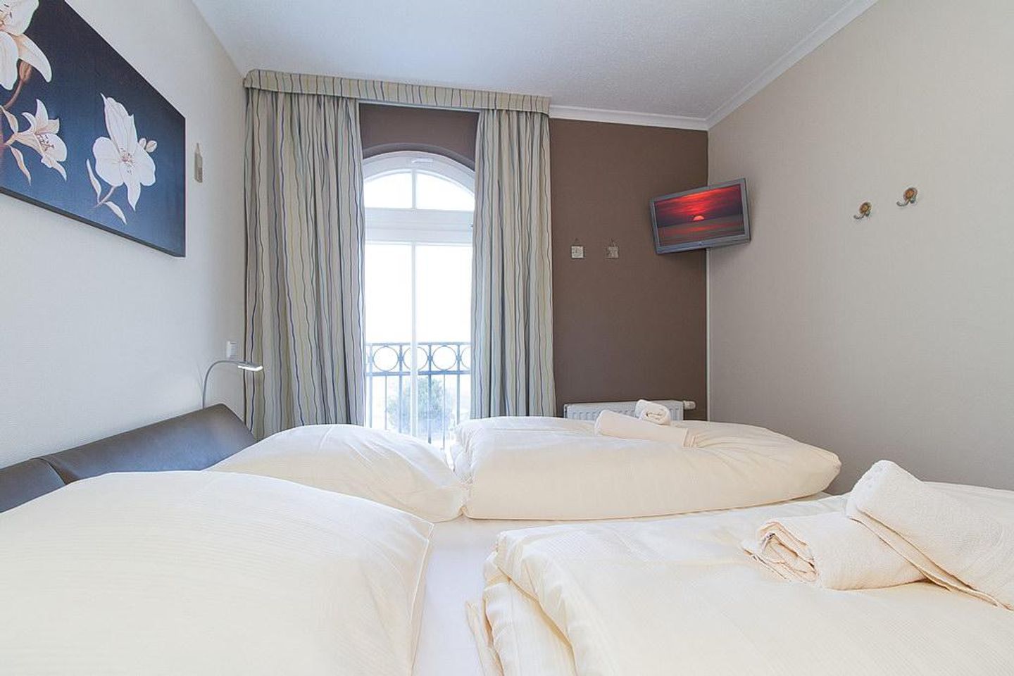 Apartmenthaus Atlantik Apartmenthaus Atlantik 213 Kühlungsborn - Schlafzimmer mit Doppelbett